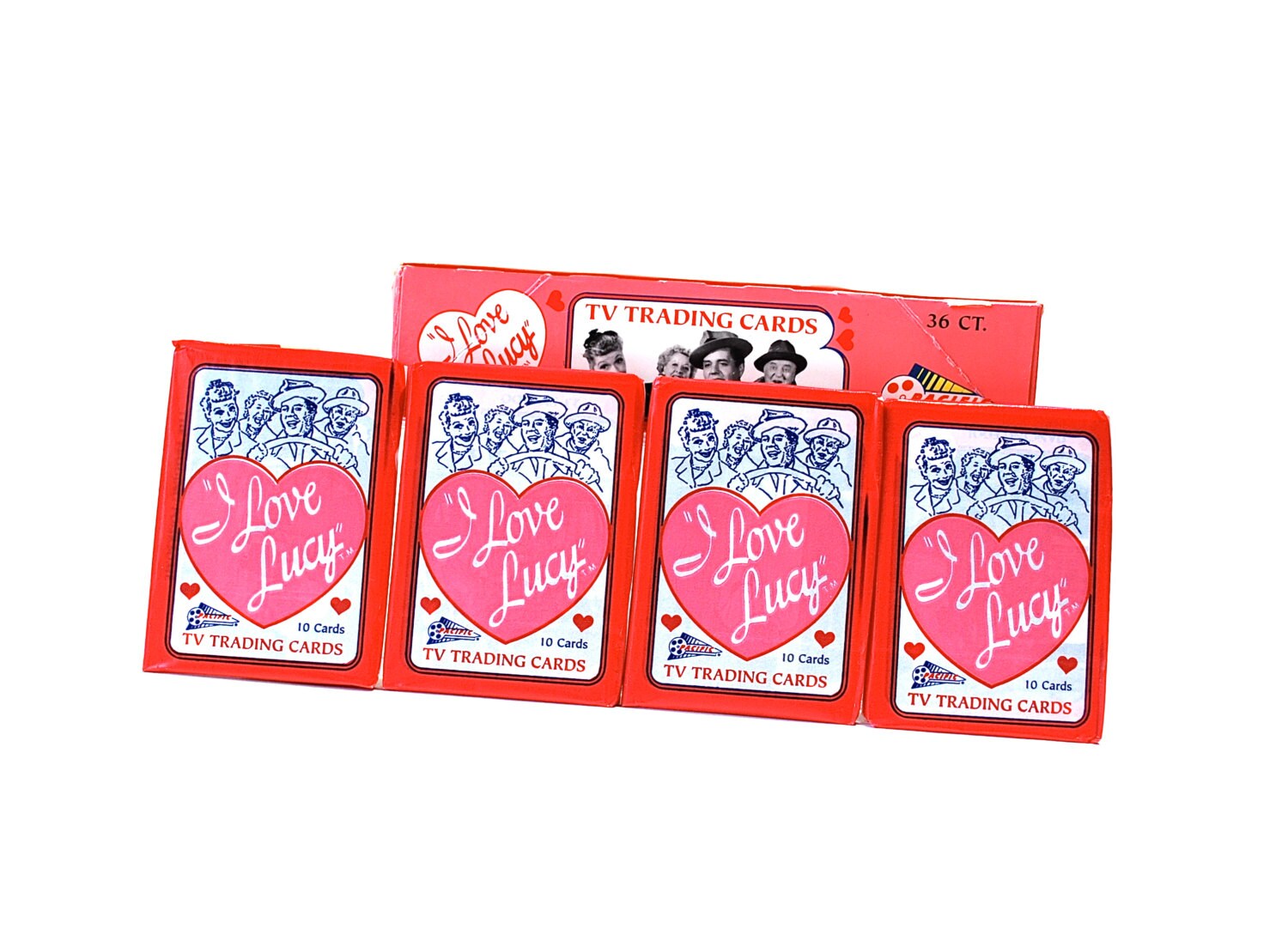 I Love Lucy ♡ トレーディングカード コレクション ビンテージ紙もの 4 Packs of I Love Lucy Trading Cards 1991 Lucille Ball - Etsy