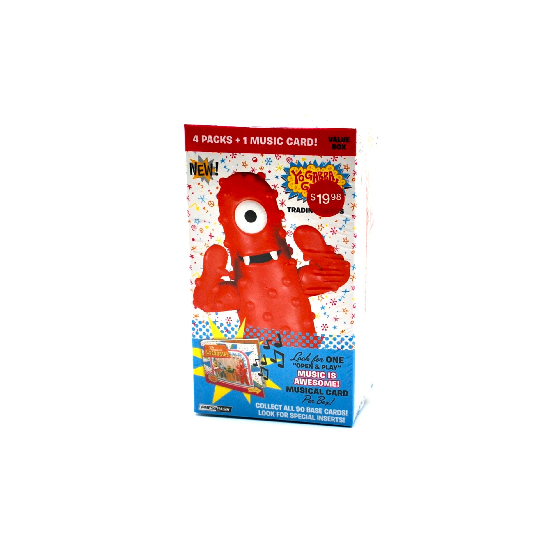 Yo Gabba Gabba! Blaster Box Includes 4 Packs of Trading Cards and 1 Music  Card From Press Pass - Etsy