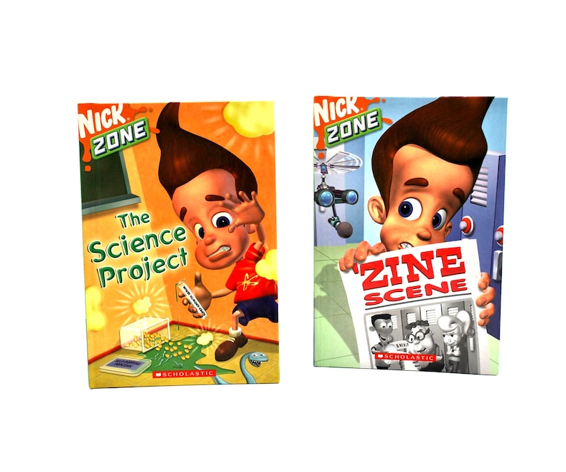 Nickelodeon Nick Zone Book Collection Jimmy Neutron, Fairly Odd Parents ...