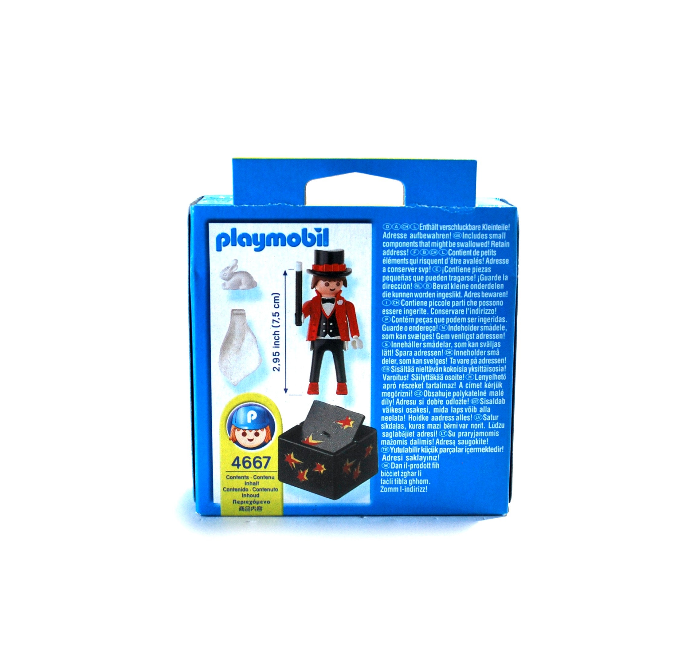Playmobil Magician Set 4667 Sellado 9 piezas Set Retirado