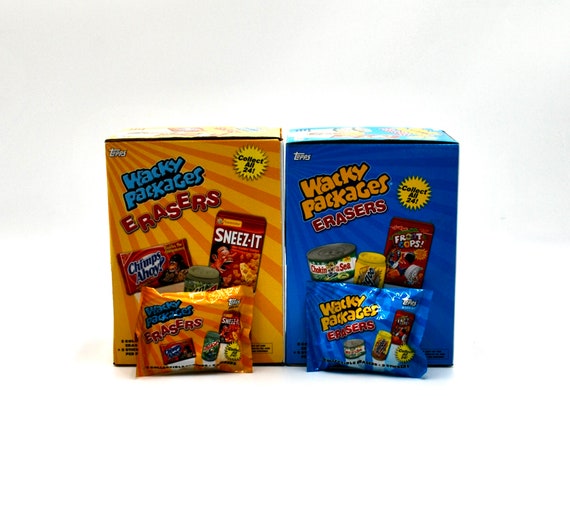 Wacky Packages Eraser Packs Series 1 & 2 Topps GPK Parodies - Etsy