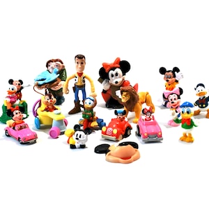 Huge Disney Figure Collection Happy Meal Toys & More Mickey Mouse