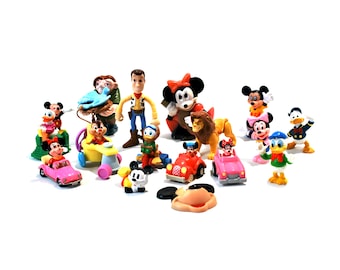 Huge Disney Figure Collection Happy Meal Toys & More Mickey Mouse