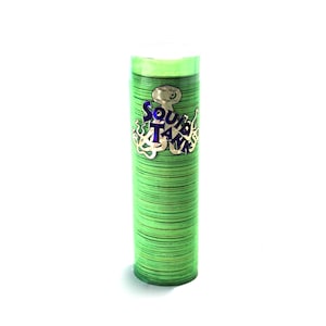 Jots Squid Tank 100 Milk Caps & Holder Sealed Old Stock Pogs