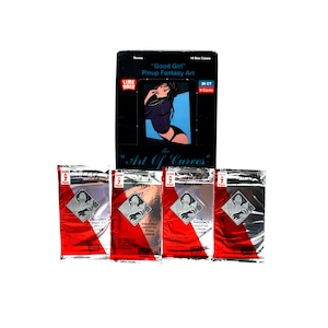 4 Packungen The Art of Curves Sammelkarten Pinup Fantasy von Todd Borenstein