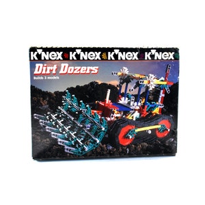 K'NEX Dirt Dozers Building Kit Makes 3 Models Sealed Old Stock
