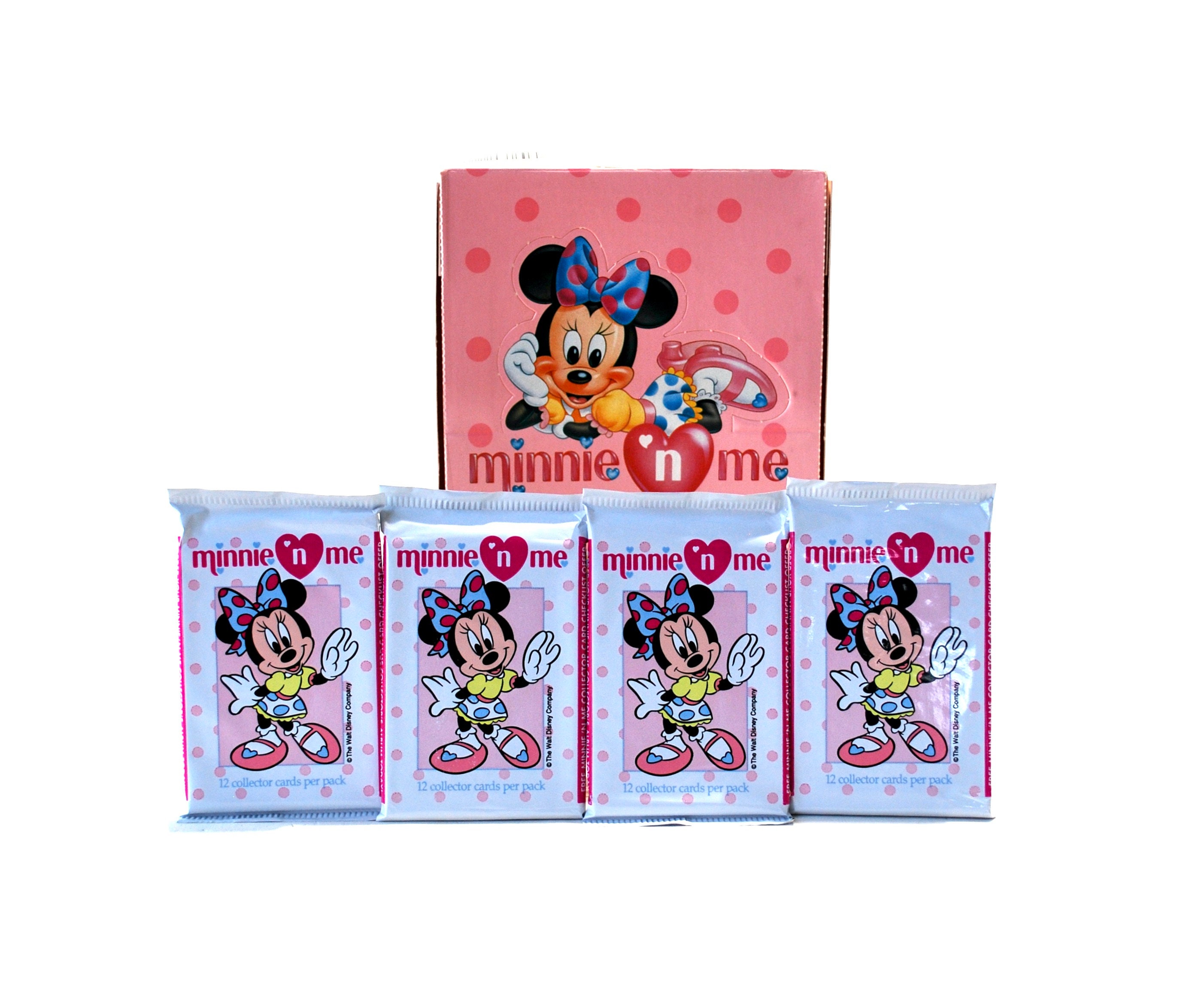 4 Packs Minnie 'n Me Trading Cards Disney Mickey Mouse - Etsy