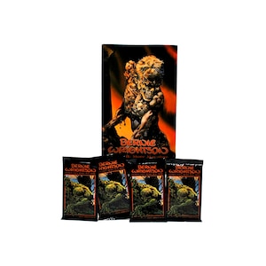 4 packs Bernie Wrightson Trading Cards Series II More Macabre