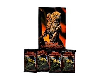 4 paquetes de cromos de Bernie Wrightson Serie II Más Macabro