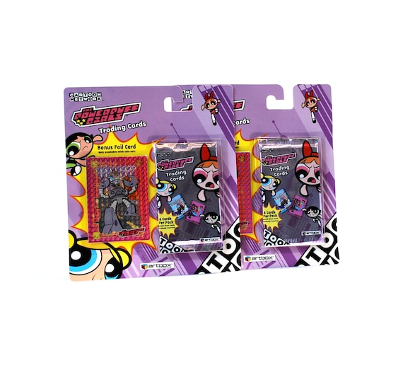 パワーパフガールズ トレーディングカード ブリスターパック 2個