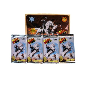 3er Pack The Lone Ranger Sammelkarten von Dart Flipcards 1997