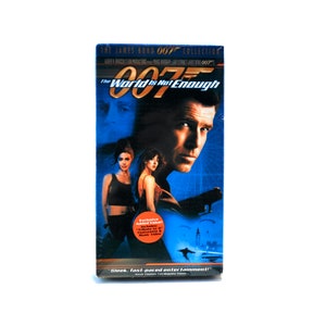 James Bond 007 World Is Not Enough VHS Factory Sealed MGM
