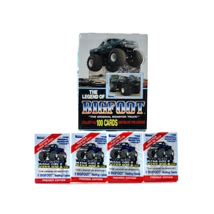 4er Pack Monstertruck Sammelkarten von Leesley