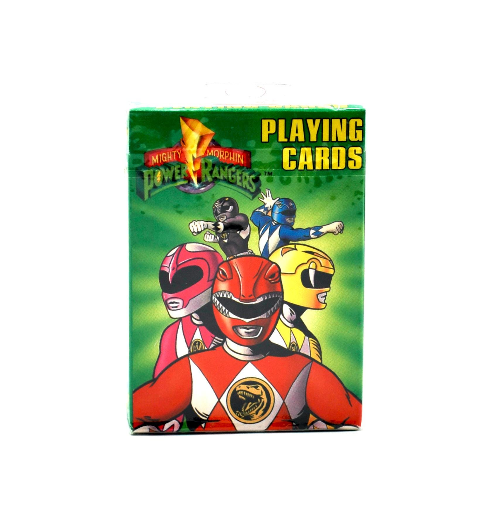 Mighty Morphin Power Rangers Sealed Playing Card Decks 1994 - Etsy