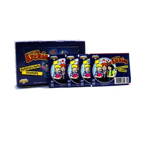 4 The New Archies Sticker Packs by Diamond 1989