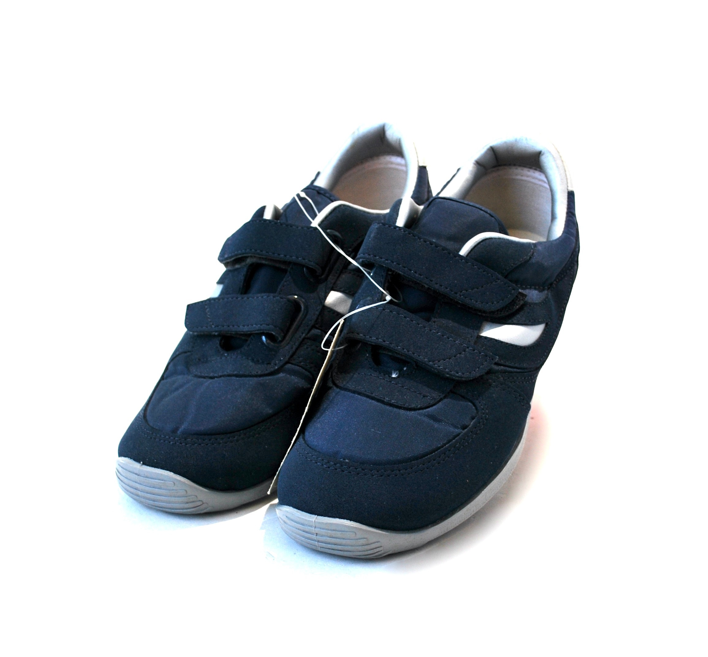 574 Sneakers With Velcro Strap Gray New Balance - Alexandalexa