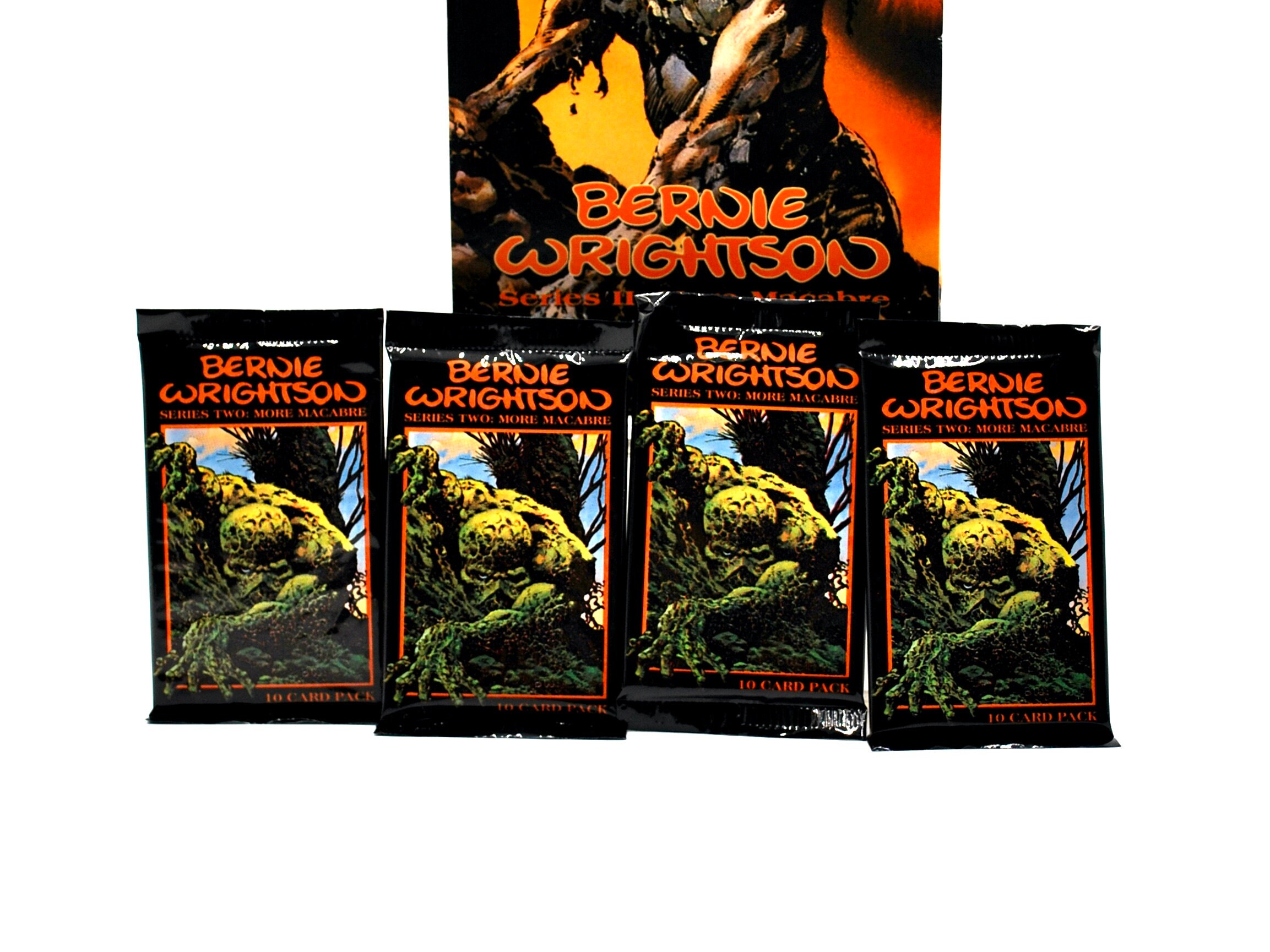 4 Packs Bernie Wrightson Trading Cards Series II More Macabre - Etsy