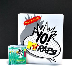 Yo MTV Raps Trading Cards. Unopened, 4 Packs of 10 Cards