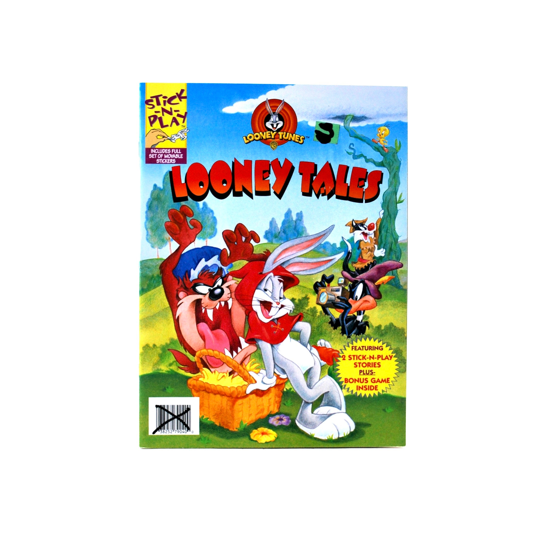 Looney Tunes Stick -N- Play Activity Book by Diamond Publishing