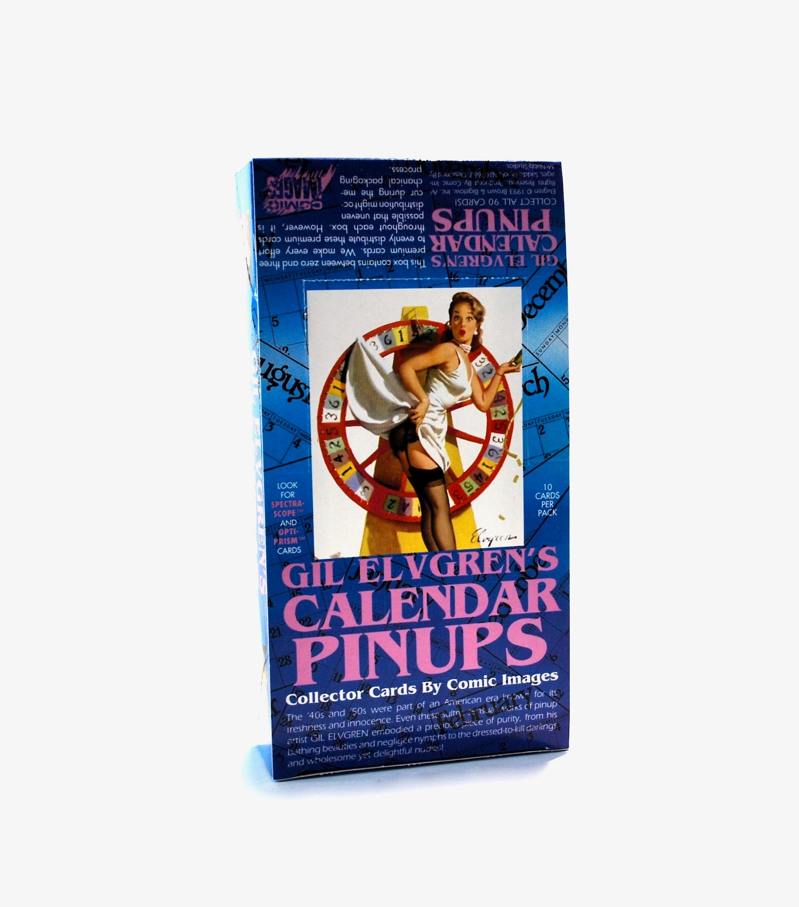4 Gil Elvgren Calendar Pin Ups Trading Card Packs by Comic Etsy