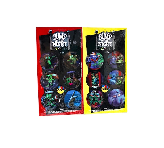 BUMP グッズのみ Bump in the Night Pogs Unpunched Sets 1 & 2 1994 Sealed - Etsy