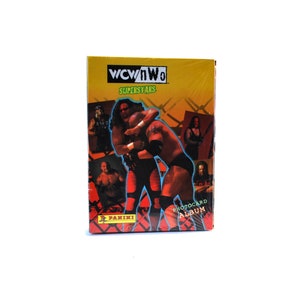 WCW NWO Wrestling Photocard Album Old Stock Still Sealed