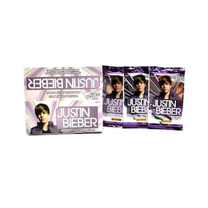 3 pakken Justin Bieber Trading Cards van Panini Look For Drake Rookie Cards