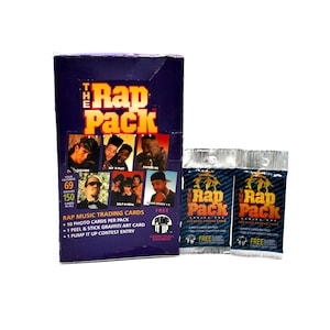 The Rap Pack - トレーディング・カード 2 Packs of the Rap Pack Vintage Trading Cards. 10 Cards + 1