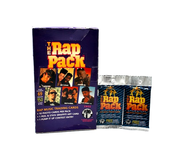 2 Packs of Rap Pack Trading Cards by Premier Cards 1991 Eazy E - Etsy