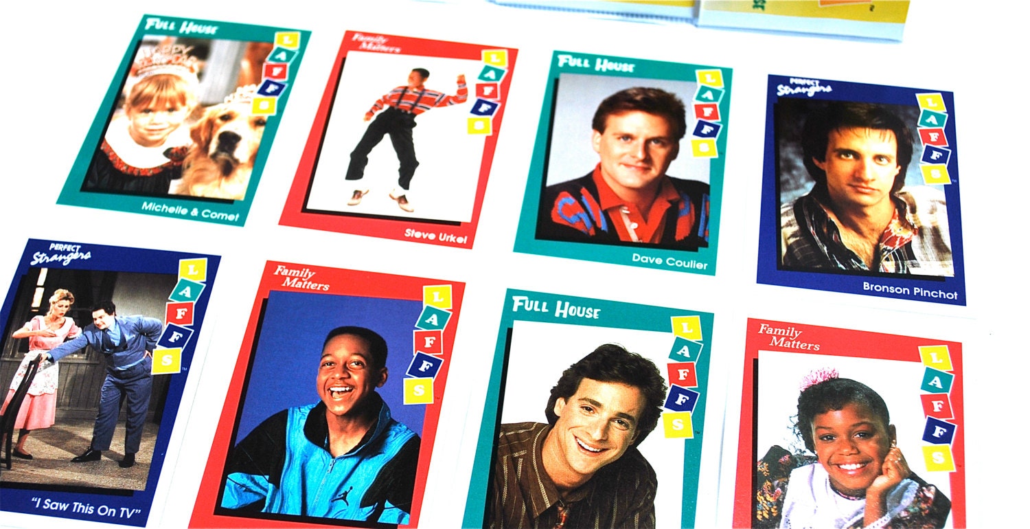 4 Packs Full House & Family Matters TV Trading Cards 1991 Bob 