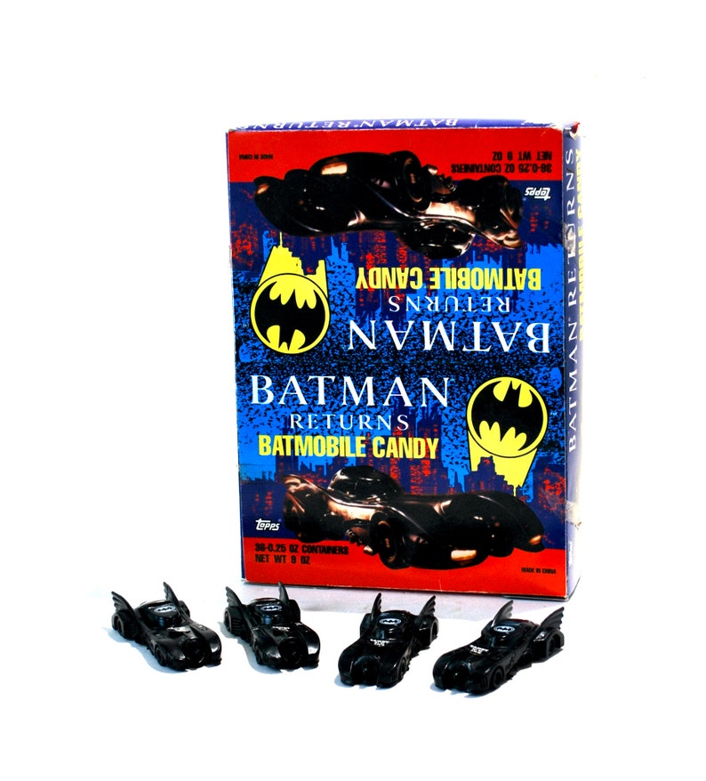 Batman Returns Batmobile Candy Container by Topps Old Stock | Etsy