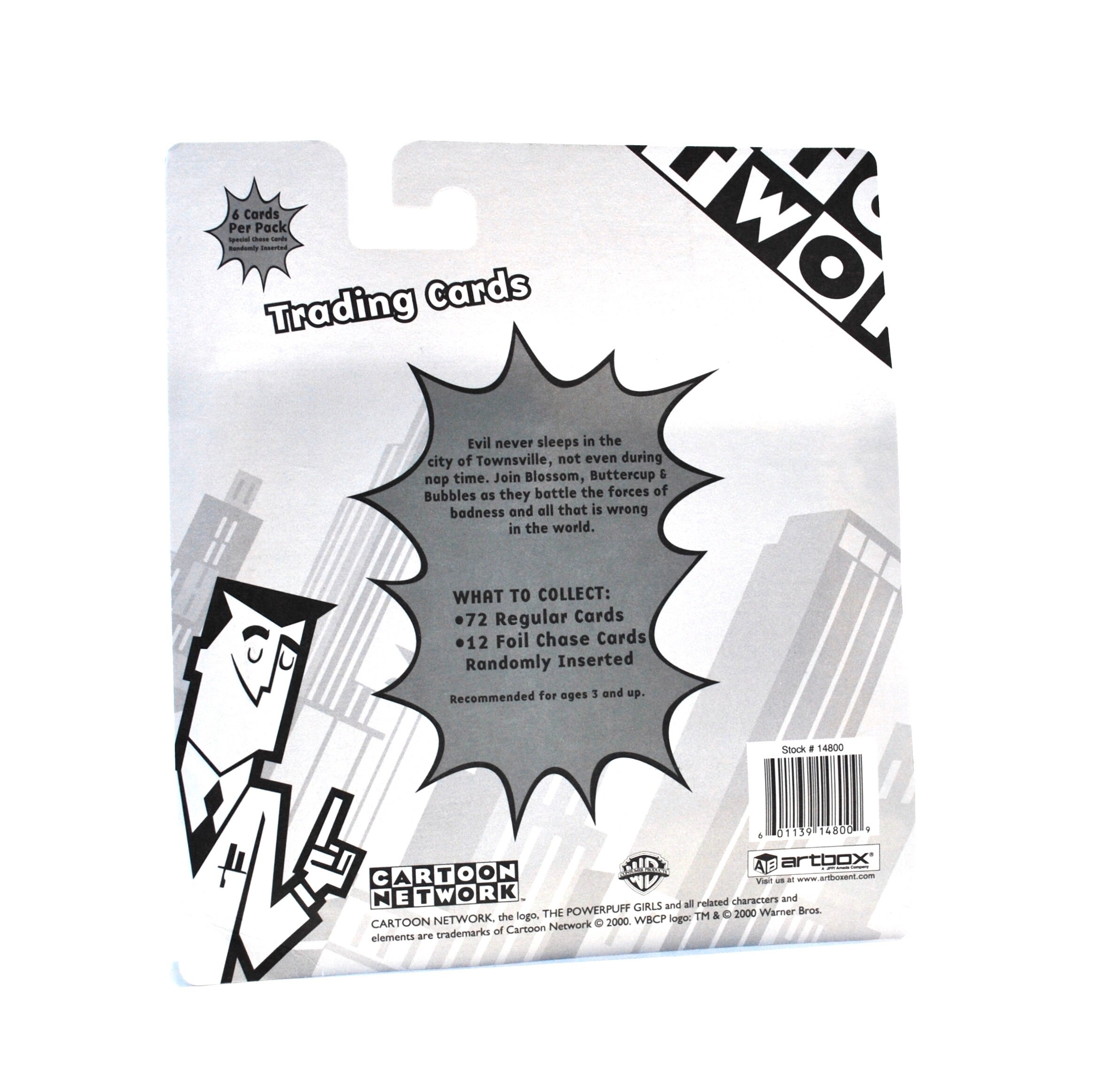 パワーパフガールズ　トレーディングカード ☆DEADSTOCK 2000年製☆ 送料無料！【 パワーパフガールズ（ The