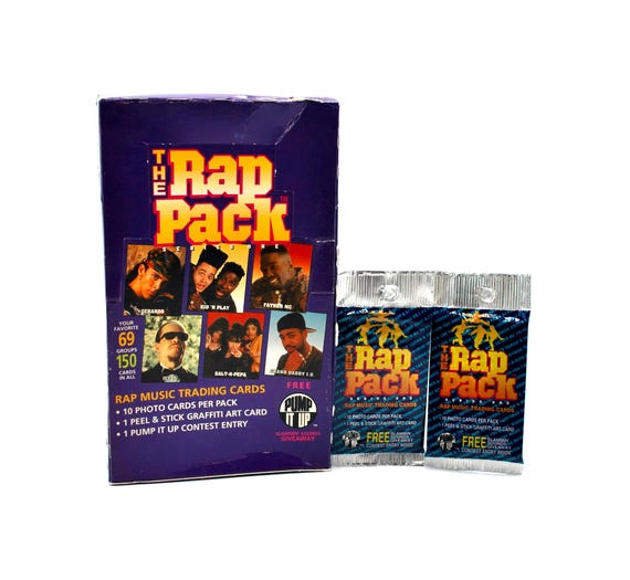 2 Packs of Rap Pack Trading Cards by Premier Cards 1991 Eazy E - Etsy