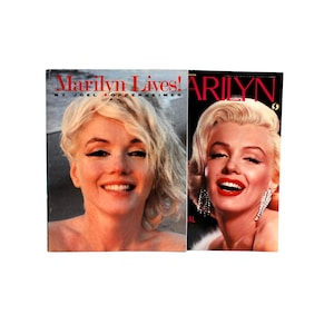 Marilyn Monroe Books Marilyn Lives! & Screen Greats Presents Marilyn