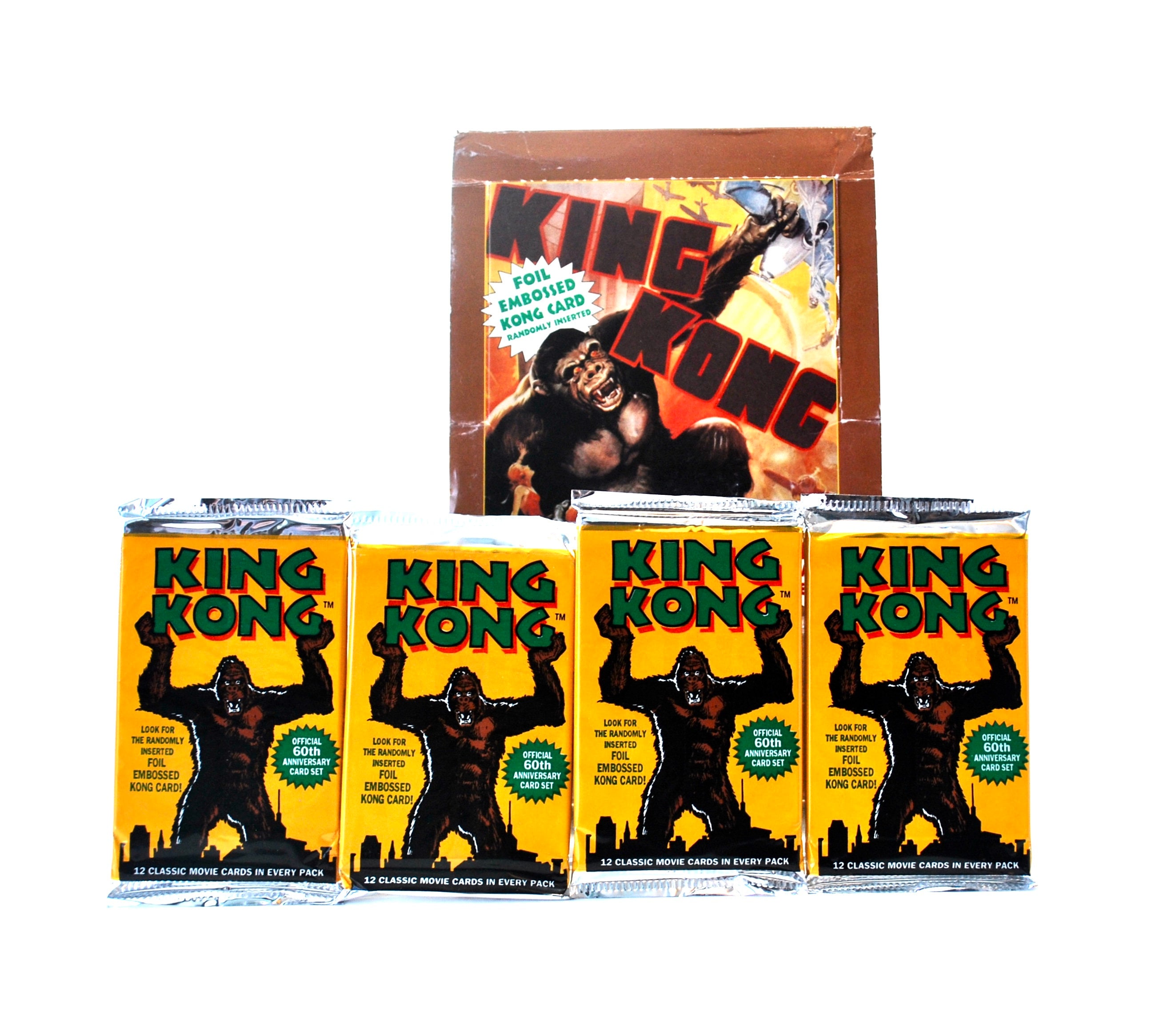 4 King Kong Trading Card Packs by Eclipse 1993 - Etsy