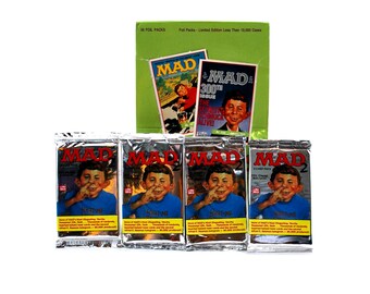 マッドマガジンMAD MAGAZINE 2 トレーディングカード バラ売可 MAD マガジン シリーズ 2 トレーディング カード 3 パック。Mad の最悪