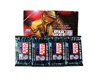 1977年から1983年までのスターウォーズカードとステッカー30枚セット