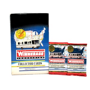 2 pacotes de Winnebago Trading Cards Motorhomes Cousin Eddie