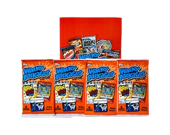 4 Wacky Packages Sticker Packs by Topps ANS 9 Garbage Pail Kids