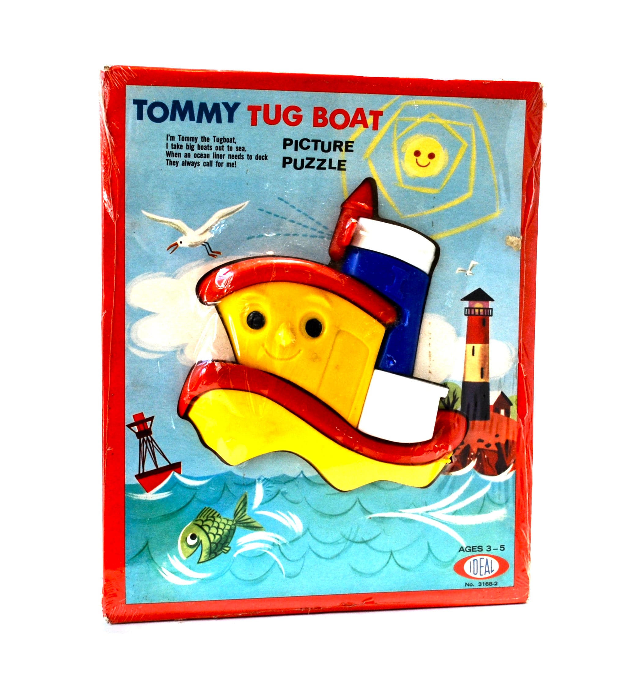 Tommy Tug Boat Puzzle by Ideal Still Sealed 1964 Etsy