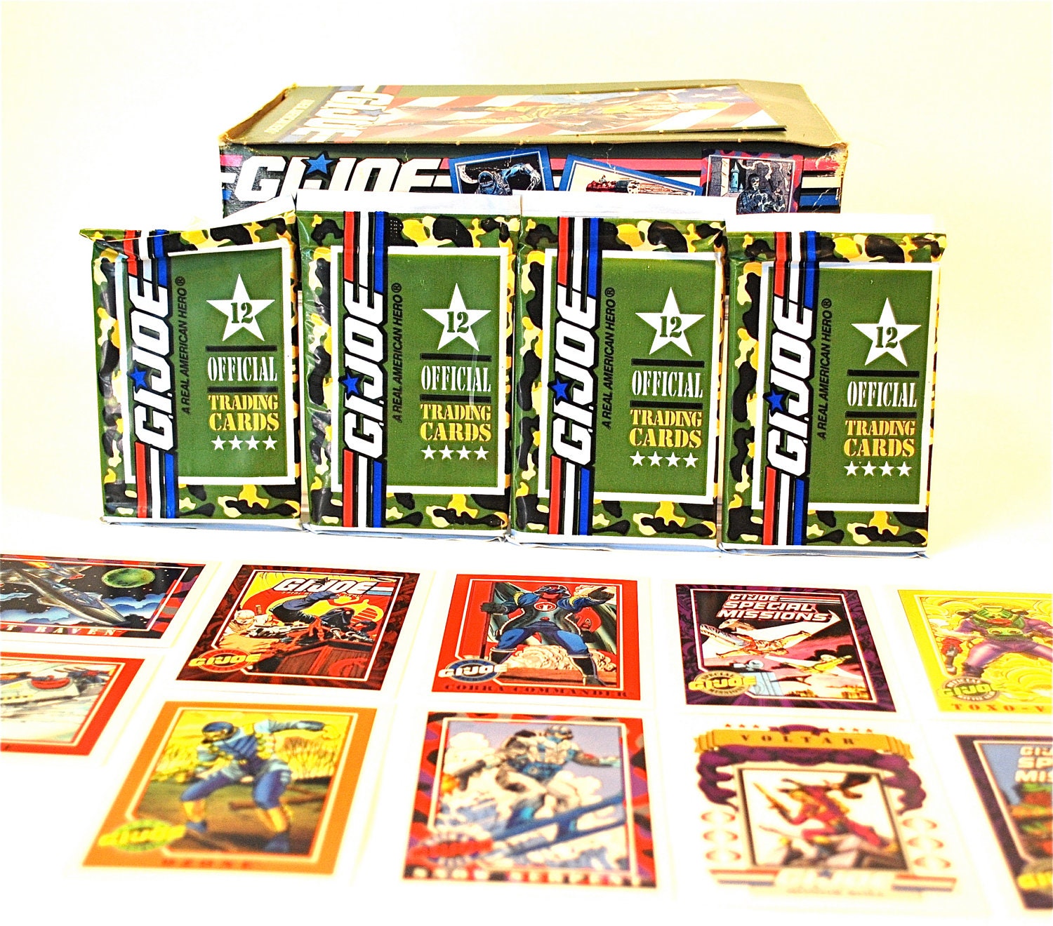 4 GI Joe Trading Card Packs by Impel 1991 Etsy Singapore