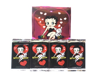4 Packs Betty Boop Trading Cards 1995 by Krome - Etsy