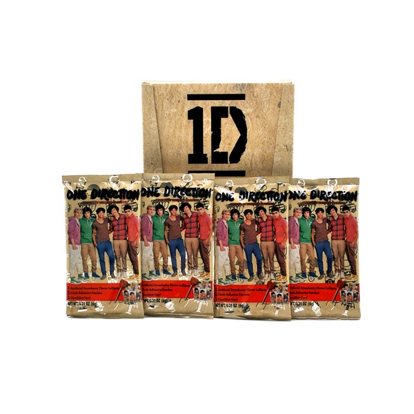 4 packs One Direction Cloth Patches 5 patches per pack Harry Styles 1D