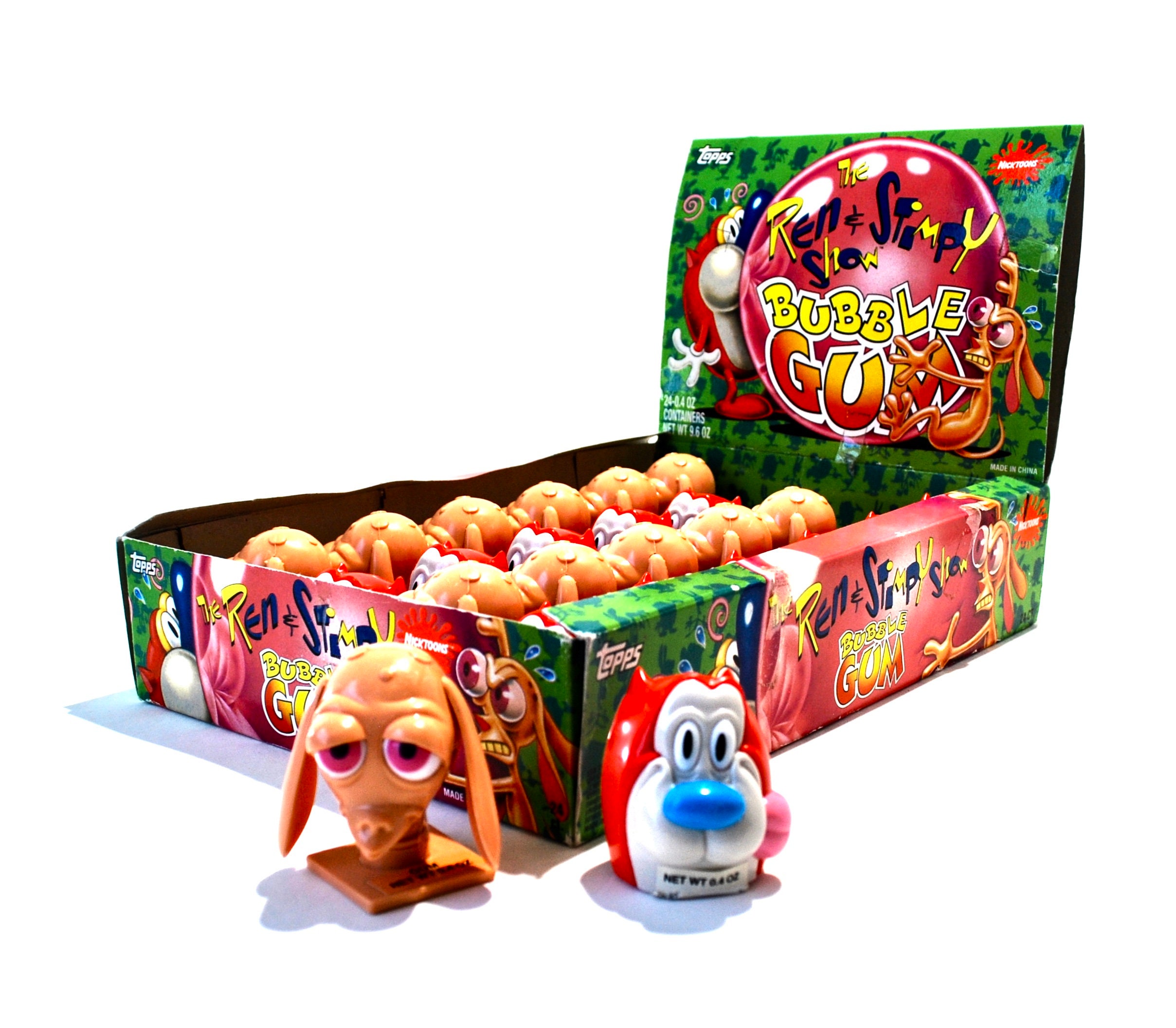 若者の大愛商品 Ren & Stimpy Bubble Gum Candy Containers Nickelodean 1993 - Etsy アメコミ