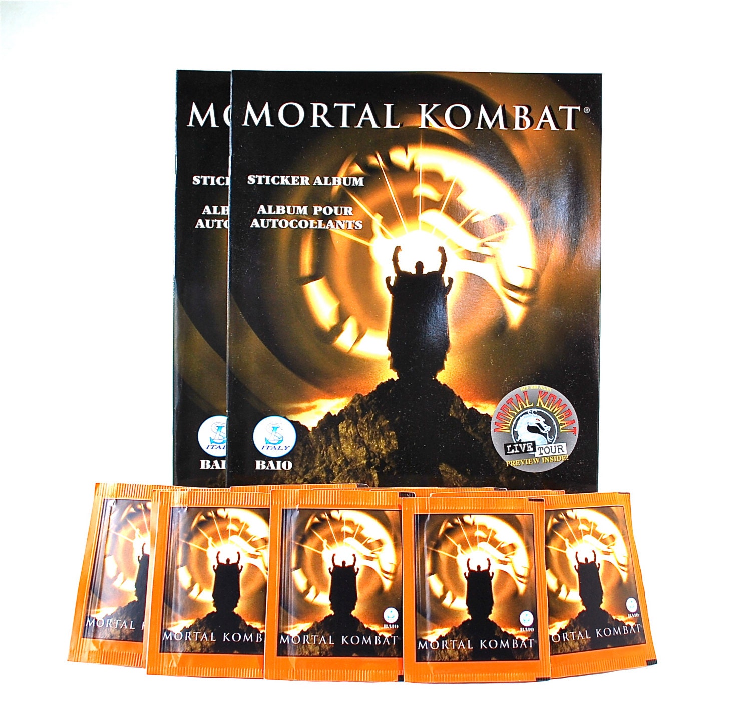 Rare Vintage 1994 Mortal Kombat Kano Conceptual -  Finland