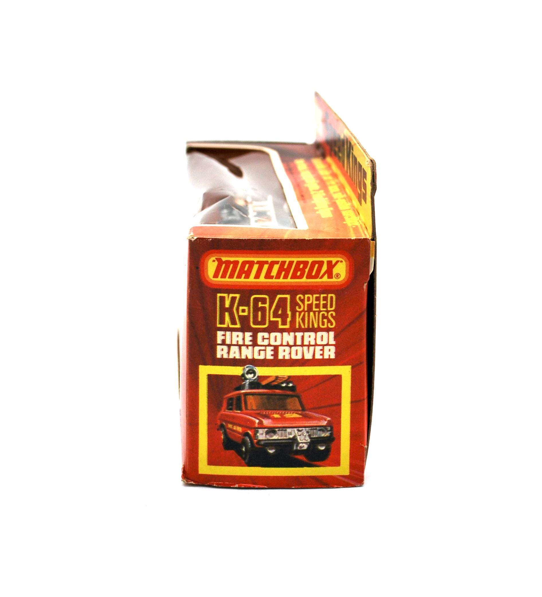 Matchbox Speed Kings K 64 Fire Control Range Rover MIB - Etsy