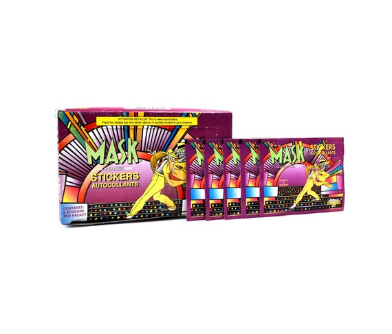 5 Packs the MASK Animated Series Stickers by Diamond 1995 - Etsy