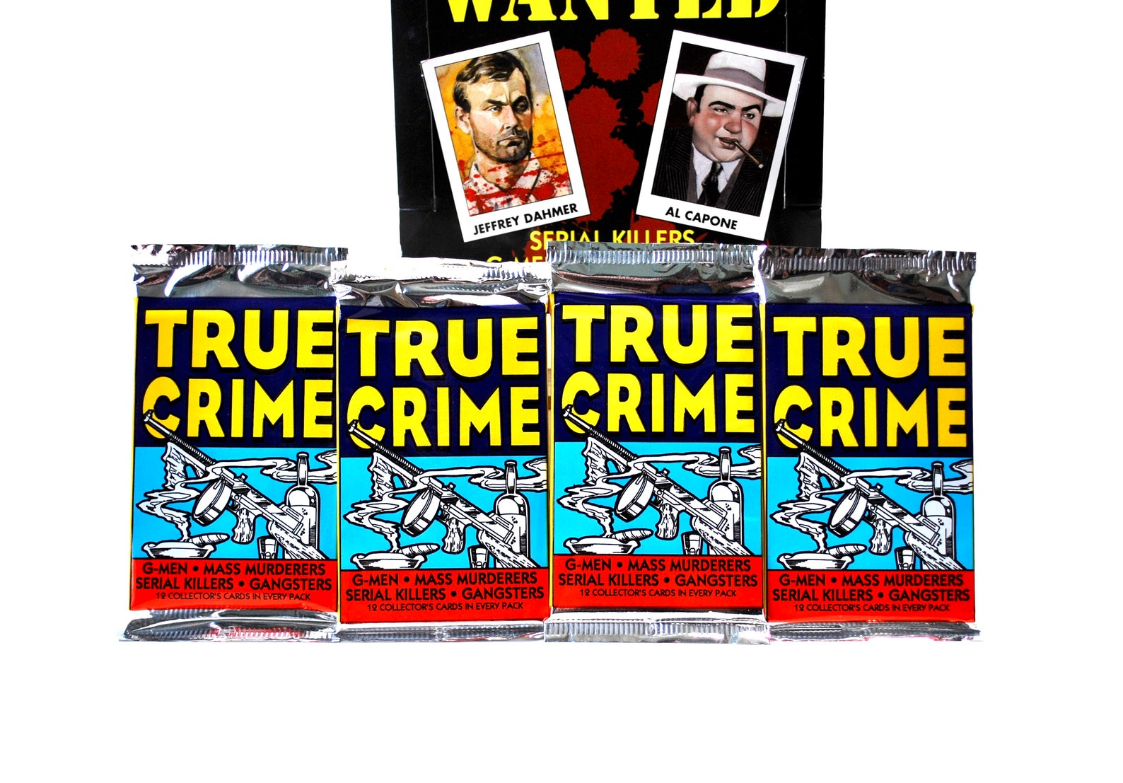 4 True Crime Trading Card Packs Series I by Eclipse | Etsy