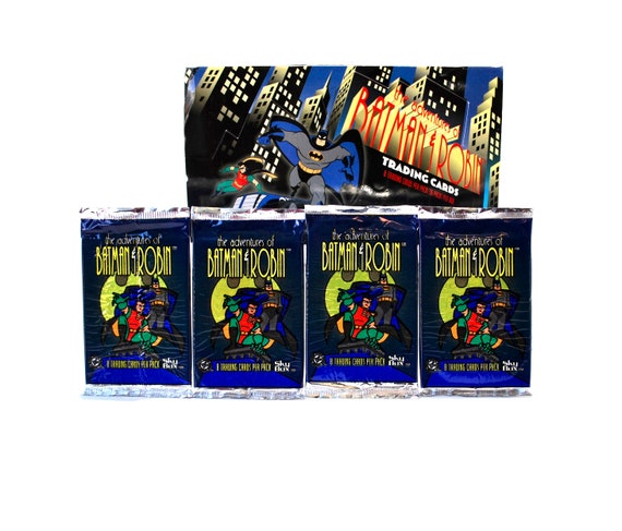 SkyBox Adventures Of Batman And Robin Trading Card Collector Pack Box