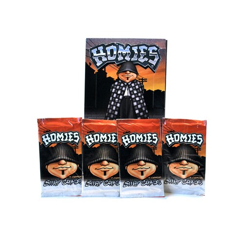 3 Packs of Homies Swap Cards. 7 Cards per Pack. the Baddest on the